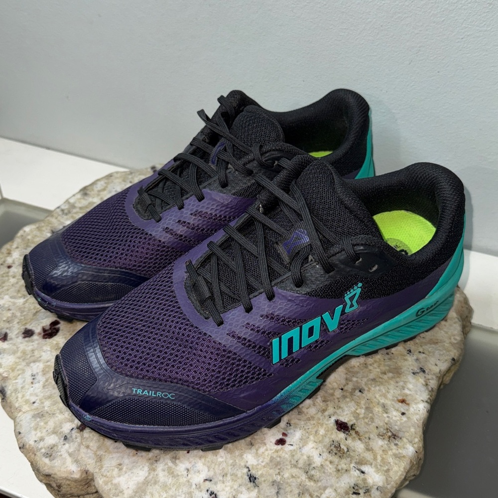 Inov-8 Womens Trailroc G 280 Trail Running Shoes Purple/Black Sz 7.5 - Picture 15 of 16